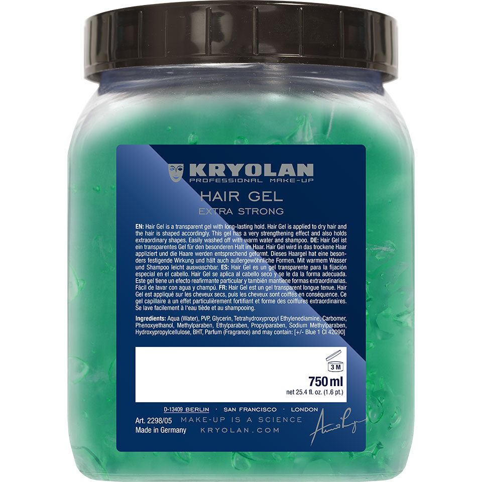 Hair gel extra strong